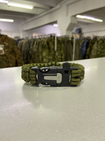 Браслет выживания / олива