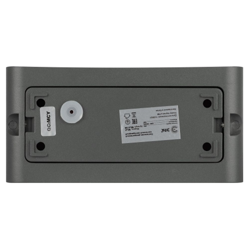 Светильник накладной светодиодный ЭРА WL41 GR 10Вт 3500К IP54 серый для интерьера и фасадов зданий