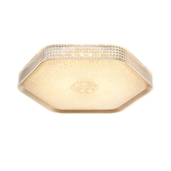 7746/48L PIKO LED SN 000 Светильник металл/пластик/прозрачный/золотистый LED 48Вт 3000-4000-6000K 425х385 IP20 пульт ДУ SPARKS