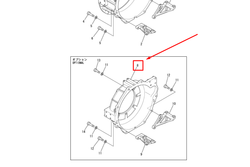 119773-01500 (119773-01600) HOUSING, FLYWHEEL