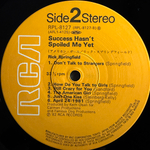 Rick Springfield ‎– Success Hasn't Spoiled Me Yet (Япония 1982г.)