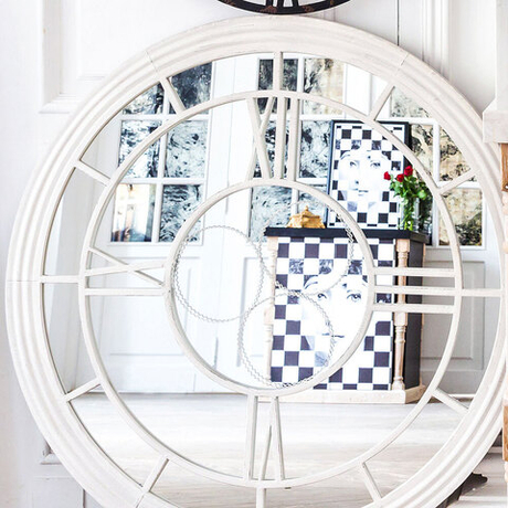 Настенное зеркало Объект мечты Сен-Лазар вайт