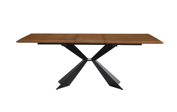 Стол раскладной Theo 160-200х90 см орех | Купить в Hallberg.ru