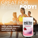 NaturesPlus, Spiru-Tein®, протеиновый порошок, со вкусом клубники, 1088 г (2,4 фунта)