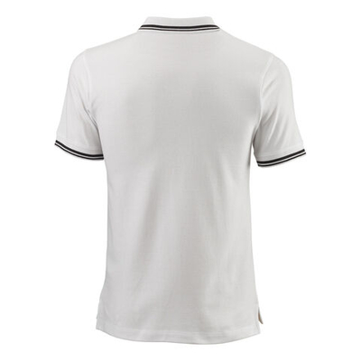 Мужское теннисное поло Wilson Polo Men - White, Grey