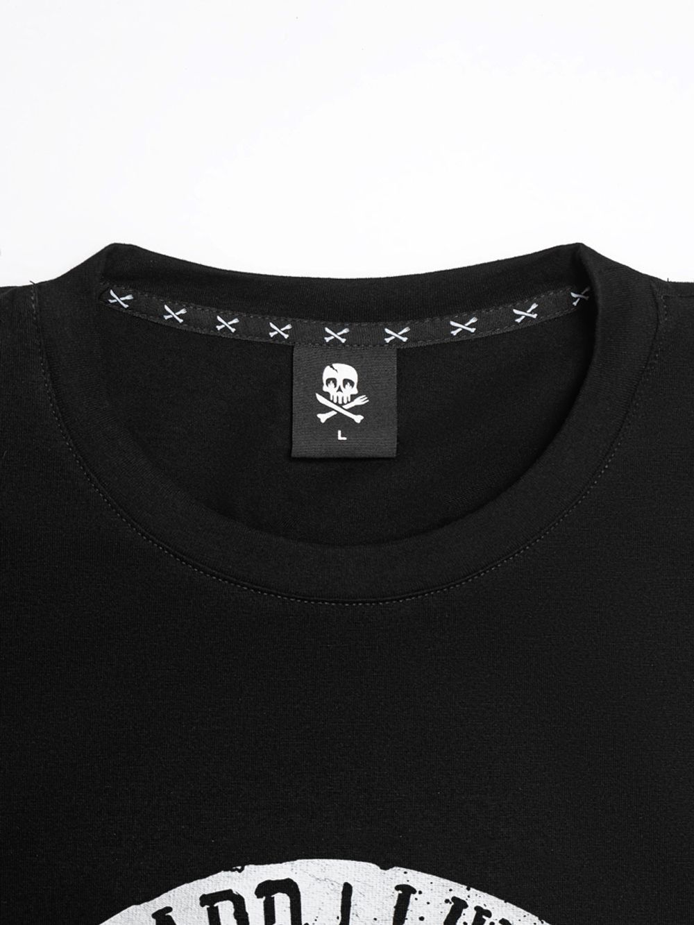 Футболка Hardlunch x Ostem оверсайз черная