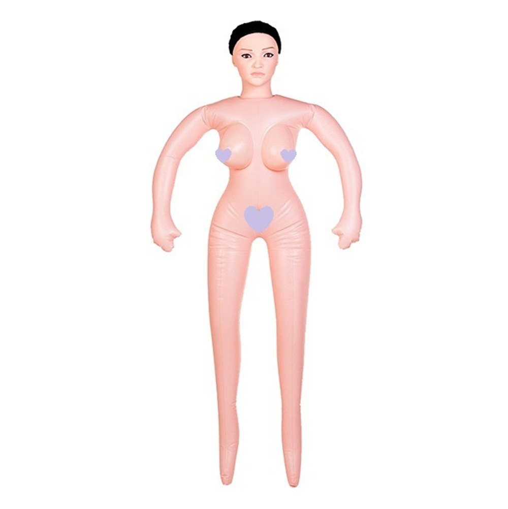 Надувная кукла-медсестра с реалистичной головой ToyFa Nurse Emilia Dolls-X 117020