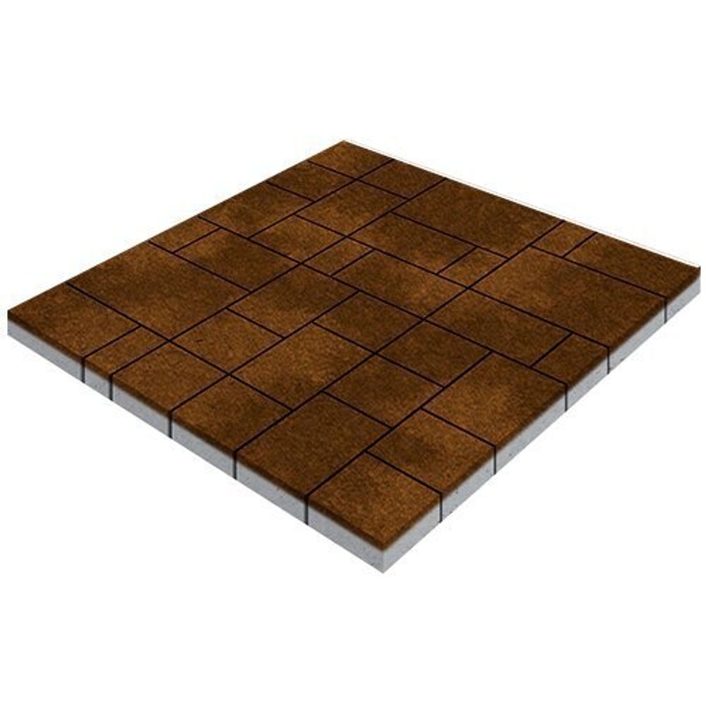 Тротуарная плитка Инсбрук Альпен, 60 мм, ColorMix Бомонт, native