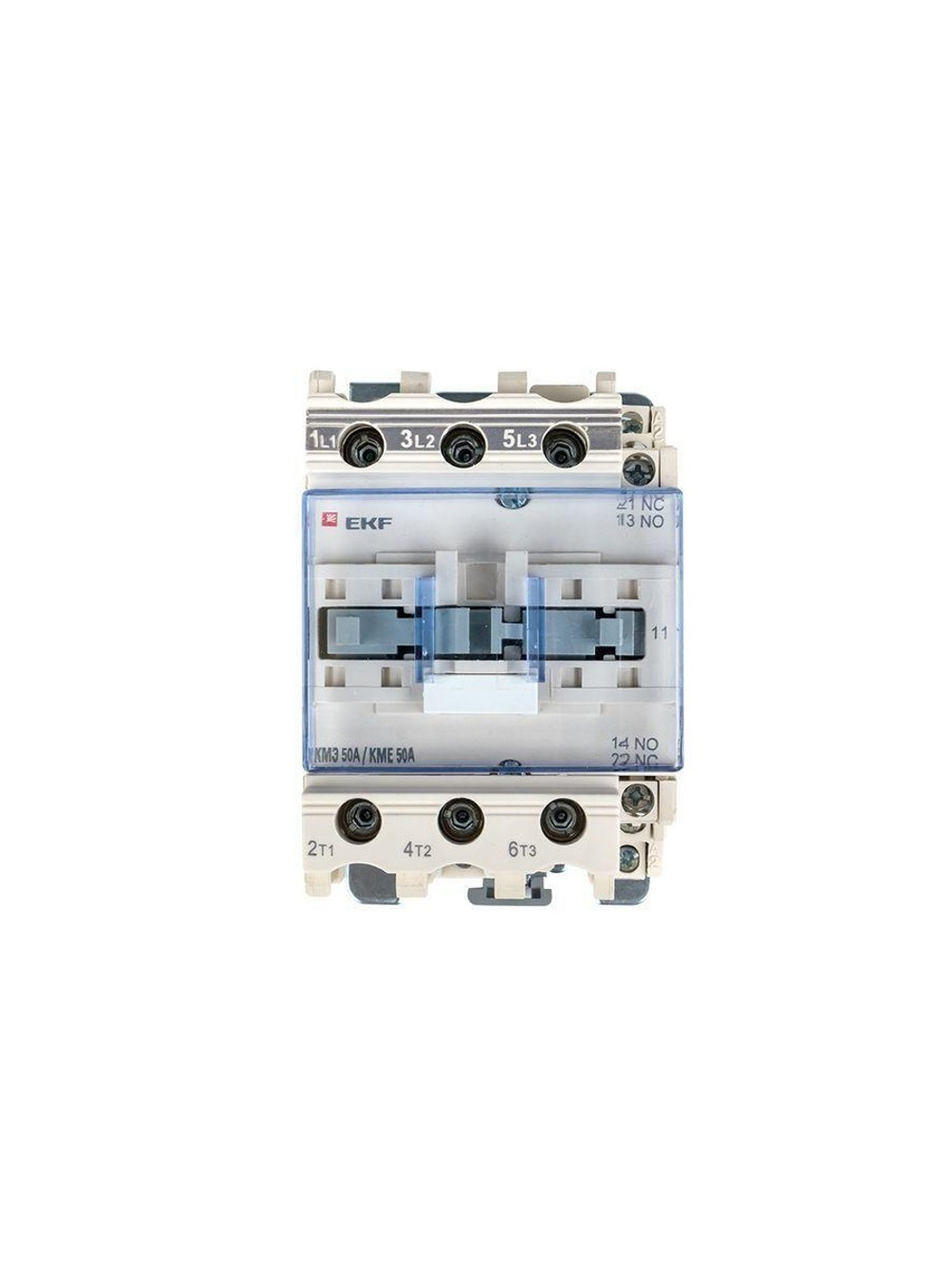 Контактор КМЭ 50А кат. 380В AC 1НО+1НЗ EKF ctr-s-50-380