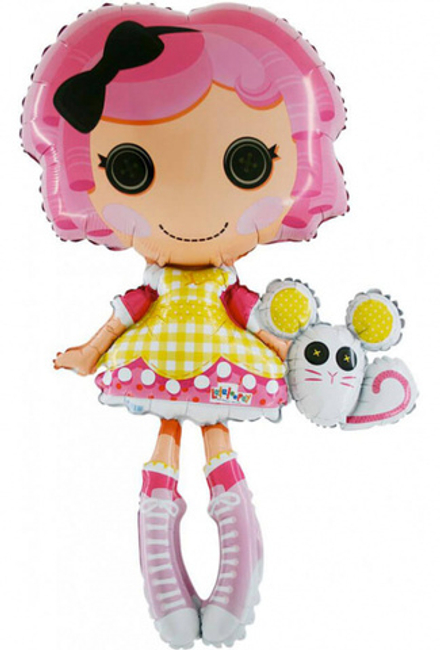 Г Фигура Кукла маленькие пуговки 32''/81 см.