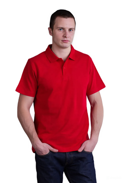 Базовое поло ''Swan'' Standart. Red N