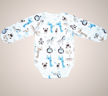 Боди АФРИКА (голубой)