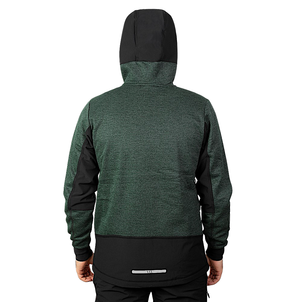 Кофта флисовый Graff 233-P-BL с вставками Олива -