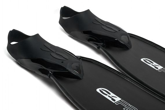Ласты C4 Carbon Sportech Rubber FBG стеклопластик черный
