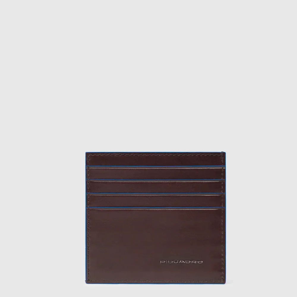 Чехол для кредитных карт Piquadro Blue Square/Mogano