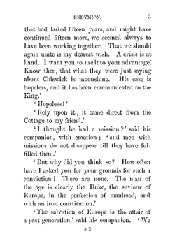 The Works of Benjamin Disraeli: Endymion. Volume 1 | Disraeli Benjamin