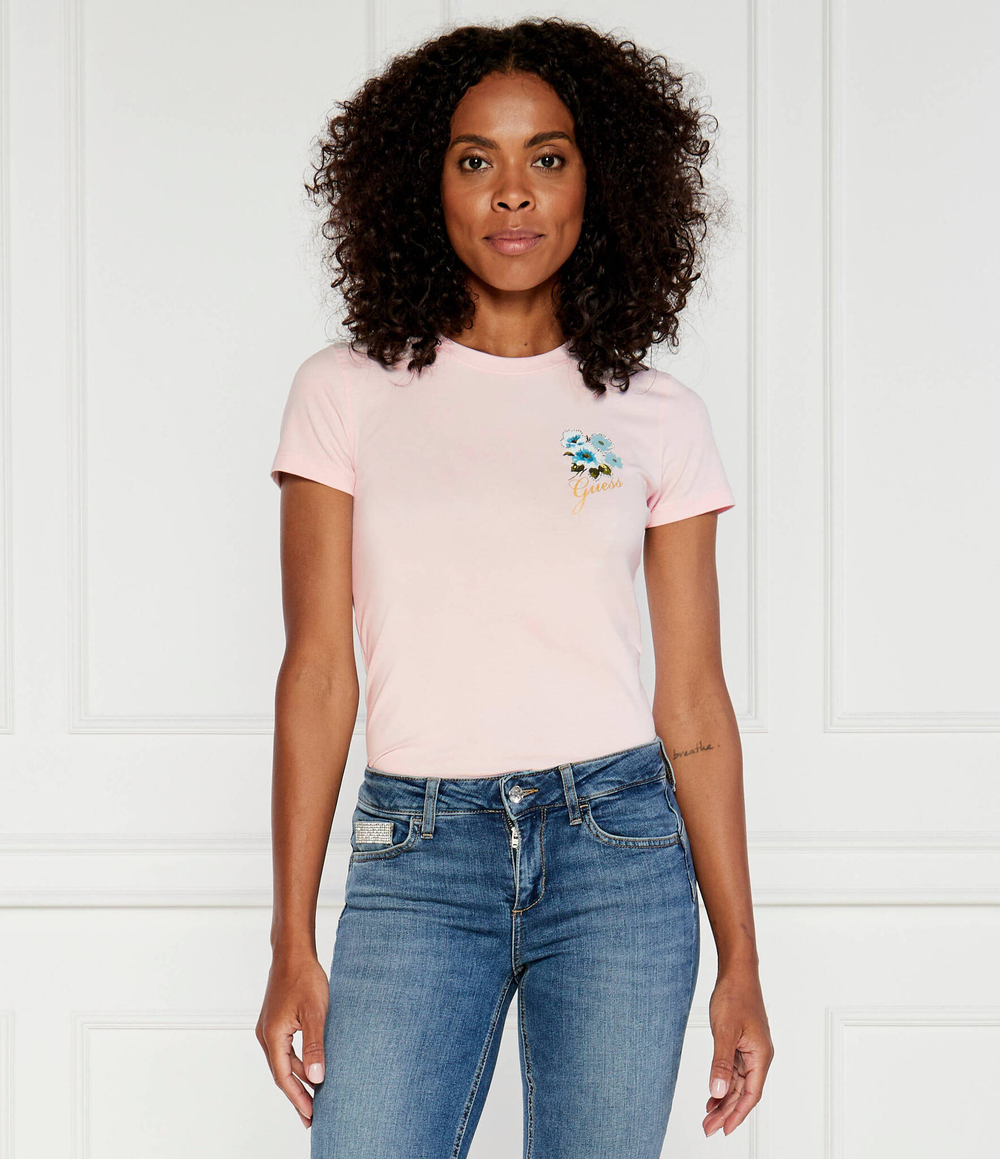 Футболка GUESS - пудро-розовый(W4YI30 J1314)