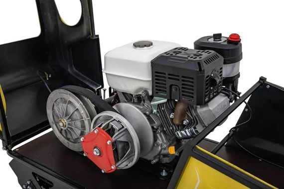 Мотобуксировщик SHARMAX S500 с двигателем Honda GX 390 (2024)