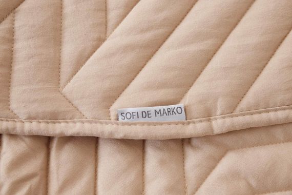 Мориц (беж) Покрывало 230х250