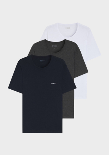 Футболка (3шт.) BOSS Classic Crew Neck T-Shirt