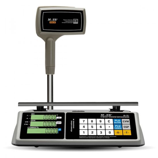 Весы торговые M-ER 328 ACPX-15.2 "TOUCH-M" RS232 и USB