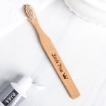 Зубная щётка детская, бамбук Little Miss, 14 × 2 × 2 см 4021265