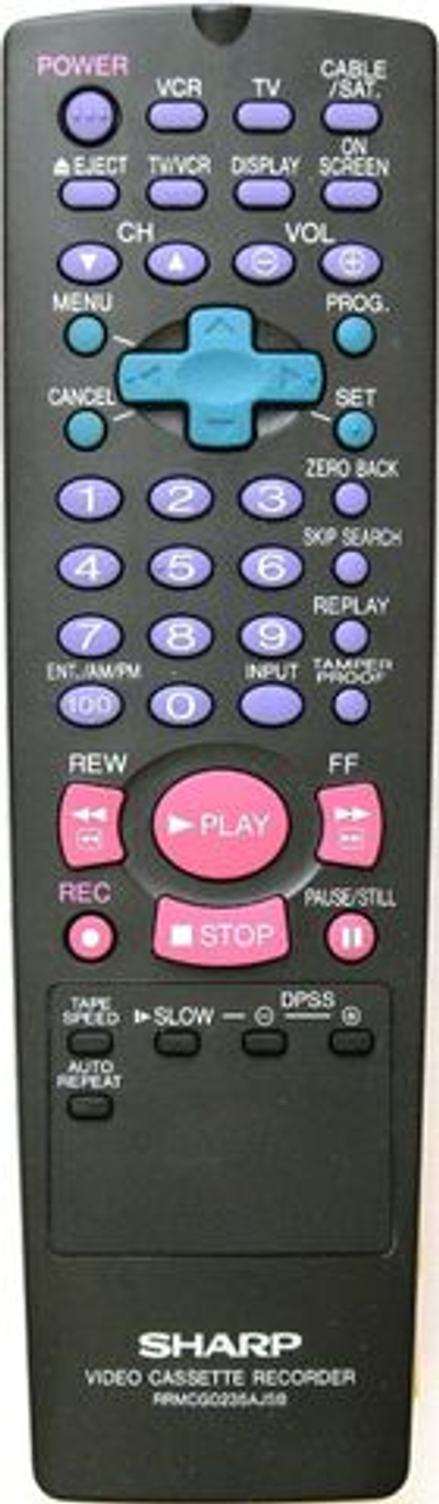Пульт для SHARP RRMCG0235AJSB  original