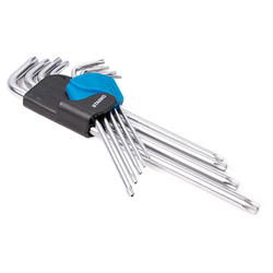CS11129XL Набор угловых ключей Torx экстра длинных 9шт.