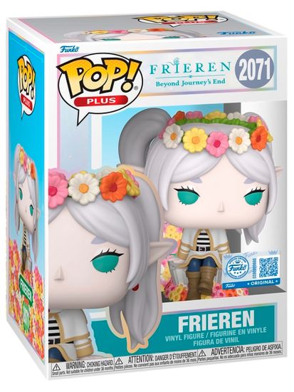 Фигурка Funko POP! Plus Frieren Frieren (Flower Crown) (Exc) (2071) 88552 / Фигурка Фанко ПОП! по мотивам аниме "Провожающая в последний путь Фрирен", Фрирен