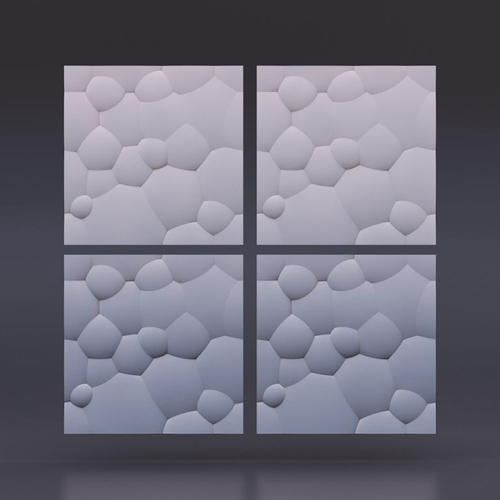 Гипсовая панель Пузыри