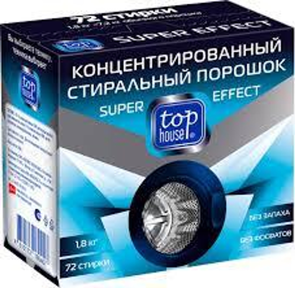 Порошок стиральный Топ Хаус 1.8 кг Супер эффект