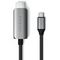 Кабель Satechi USB-C - HDMI 2.1 8K 2 м (ST-YH8KCM) Серый космос