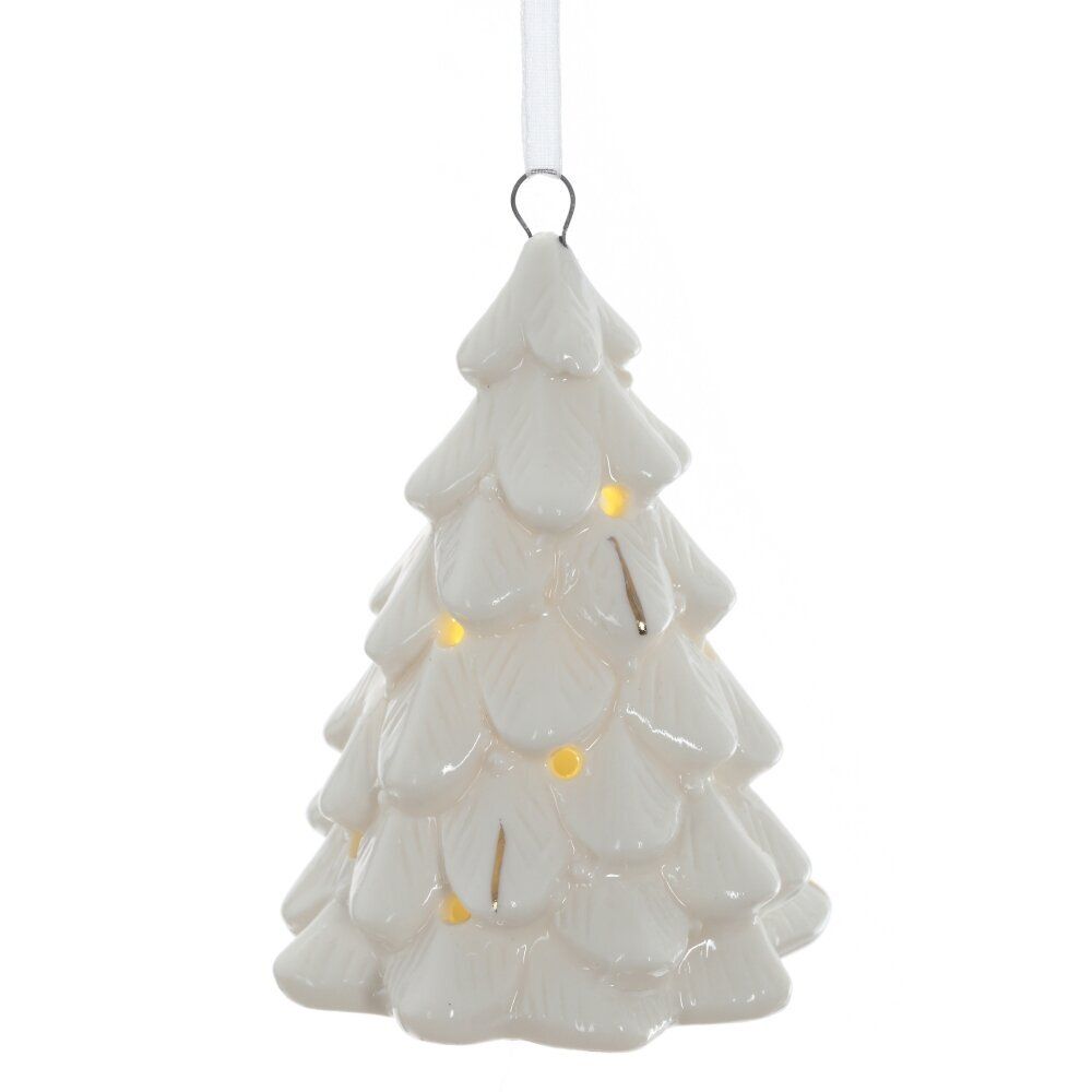 GAEM Фигурка декоративная подвесная "Елочка" с подсветкой (2хLR44), L5,5 W5,5 H8 см