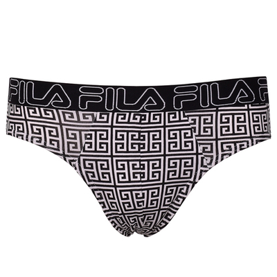 Мужские спортивные боксеры Fila Underwear Man Brief 1P - white/black