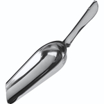 Совок для льда «Пробар» - 24 см. (Цвет: серебристый)