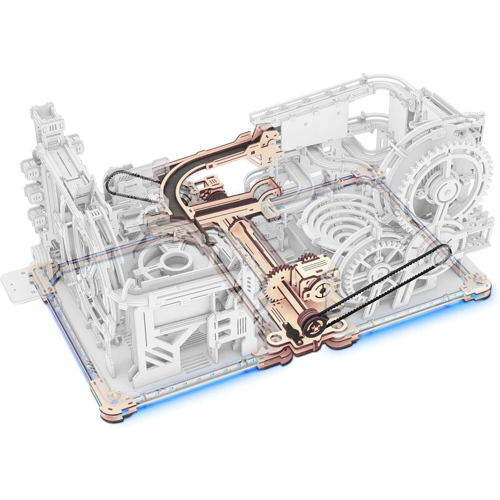 Соединитель марбл-трасс Космодром и Ночной город LG01 (ROKR)