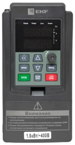 Преобразователь частоты  EKF VT100-1R5-3B