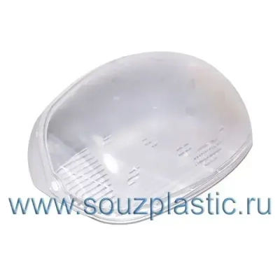 Хлебница Беросси белый мрамор