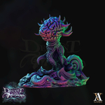 Древний мозг  Иллитид mind flayer Illithid Свежеватель разума  Монстр Существо Чудовище миниатюра для dnd, днд, pathfinder, фентези, Настольная игра, НРИ, Варгейм, РПГ