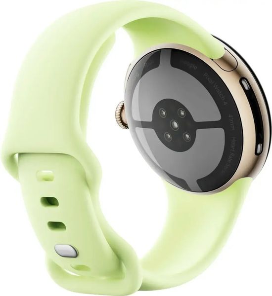 Умные часы Google Pixel Watch 4 41mm Wi-Fi + LTE (Champagne Gold/Lemongrass)