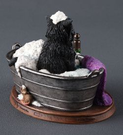 Veronese WS-1357 Статуэтка «Кот - Банный час» (Лиза Паркер)