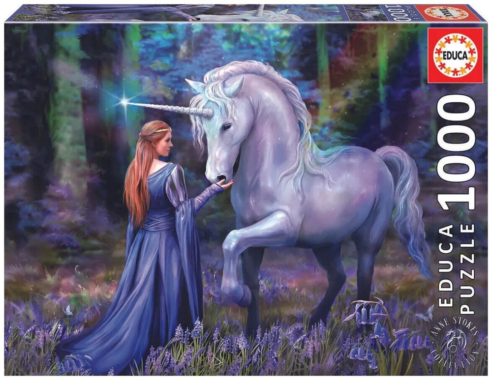 Пазл Educa, "Блубелл Вудс, Энн Стоукс", арт.18494, 1000 деталей, от 12 лет