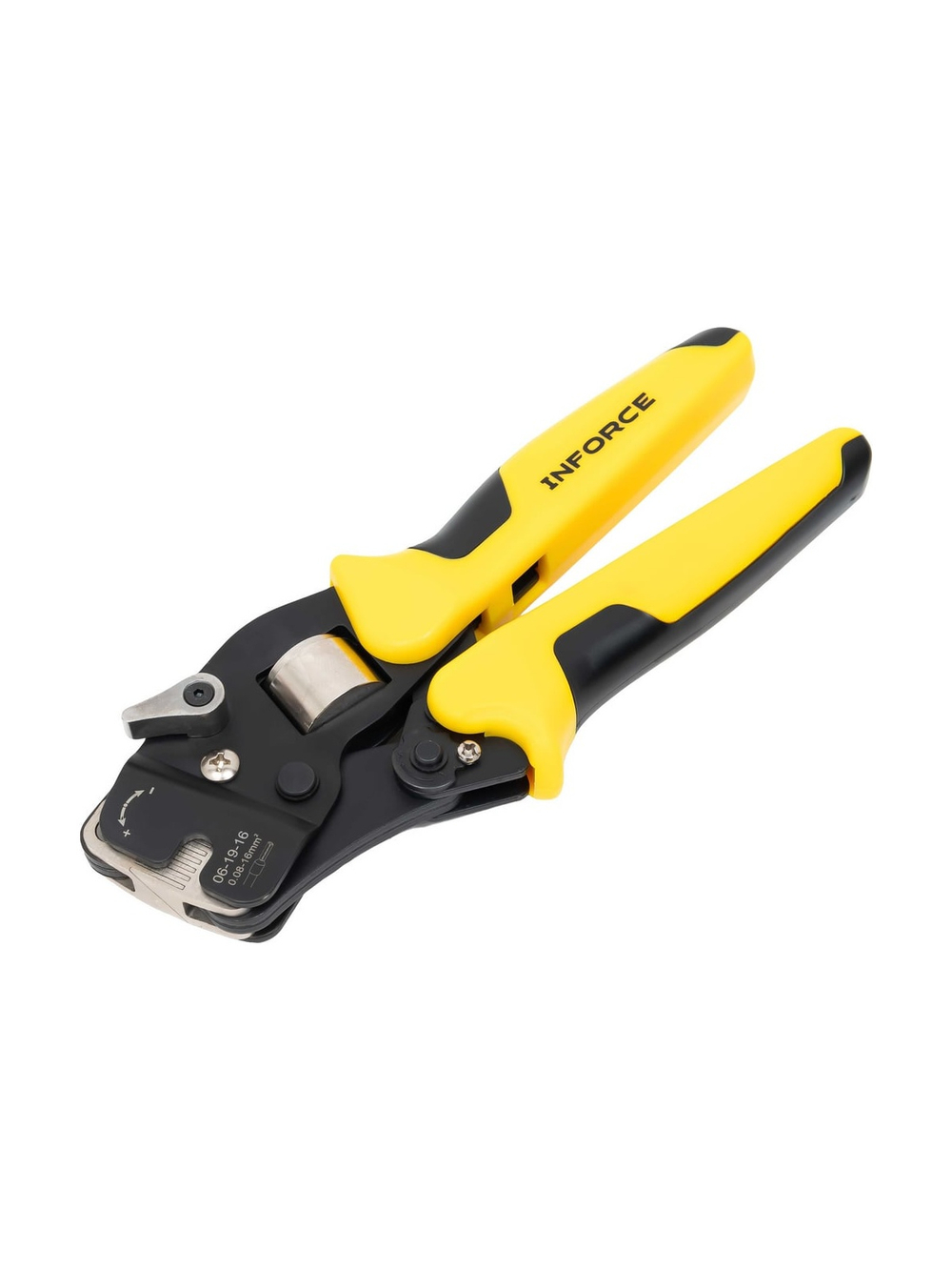 Пресс-клещи Inforce торцевые 0,08 – 16 мм2 06-19-16