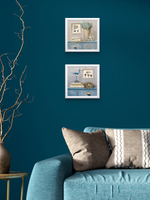 Картина на стену для интерьера на холсте в раме 32*32 см