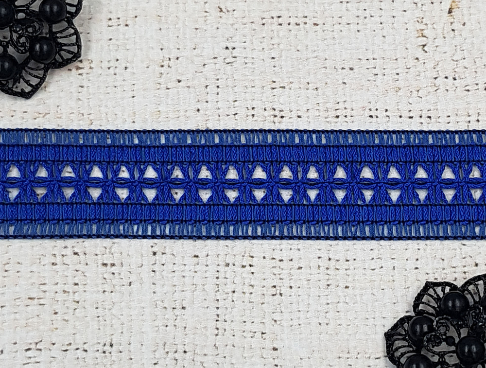 Кружево хлопковое/Тесьма вязаная, ш. 3,2 см (пр-во Беларусь)