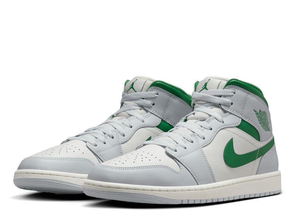 Баскетбольные кроссовки Air Jordan 1 Mid Grey Shoes