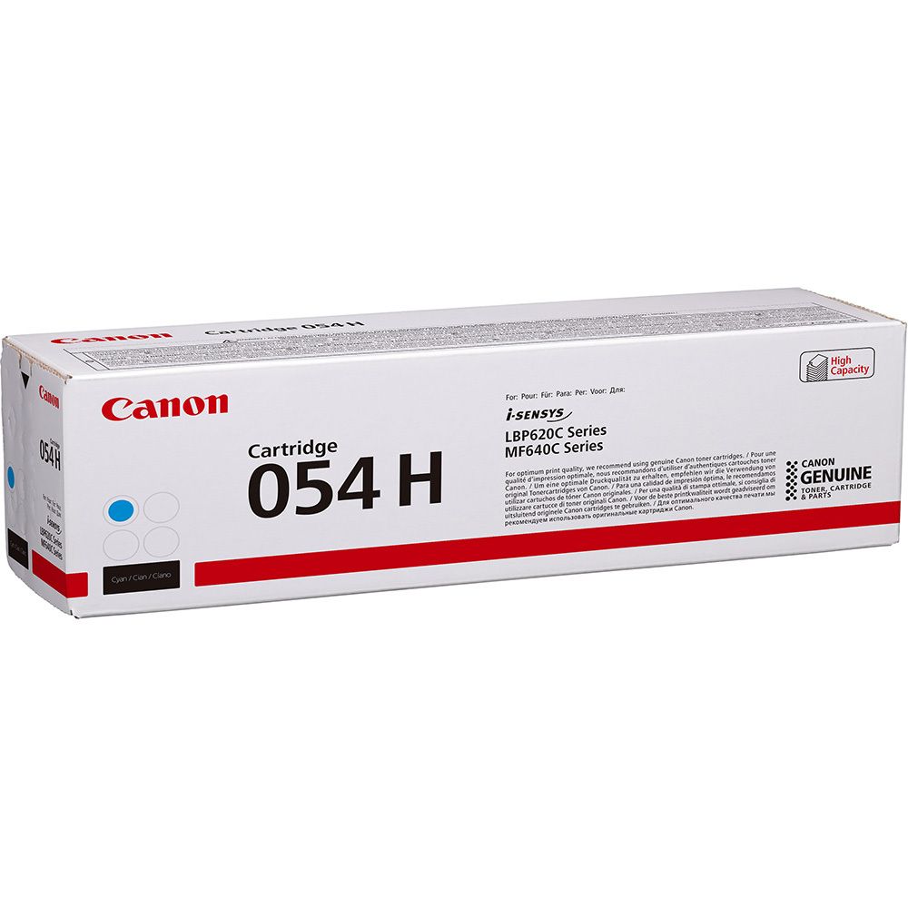 Картридж CANON 054H C голубой, увеличенной емкости 3027c002