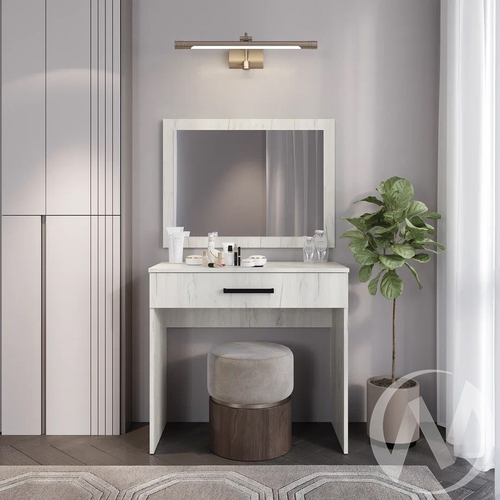 Стол туалетный Спальня Фиеста (крафт белый)