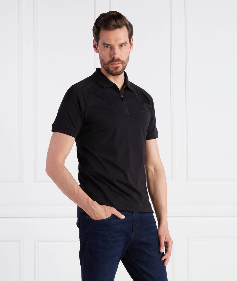 Поло BOSS GREEN - черный(50488812)