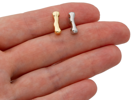 Спейсер "Абстракция" 13,5мм (для двурядных украшений) (1шт)